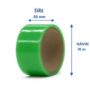 Opravná páska na plasty a sklo 50 mm x 10 m