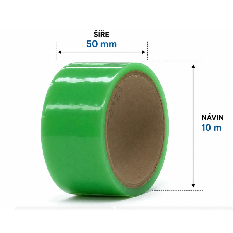 Opravná páska na plasty a sklo 50 mm x 10 m