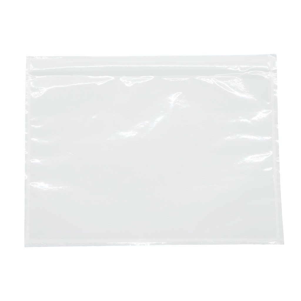 Samolepící obálka na dokumenty C6, 165 mm x 122 mm, transparentní, bez potisku / balení 1000 ks
